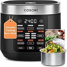 Cosori Rice Cooker 10 Cup, 24h Keep War...