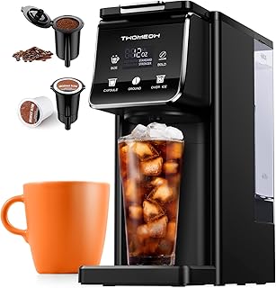 K Cup Coffee Maker With Bold Setting, Singl...