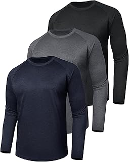3 Pack Long Sleeve Shirts for Men - Qui...